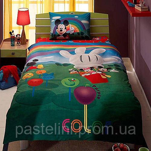 TAC Disney Mickey Mouse Club House Colors (Міккі Маус клаб)постільна білизна