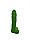Свічка у вигляді члена Чистий Кайф Green size L для збуджуючої атмосфери Feromon, фото 2