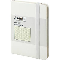 Записная книга блокнот Axent Partner 95x140мм 96л клетка,белый (8301-21-A)