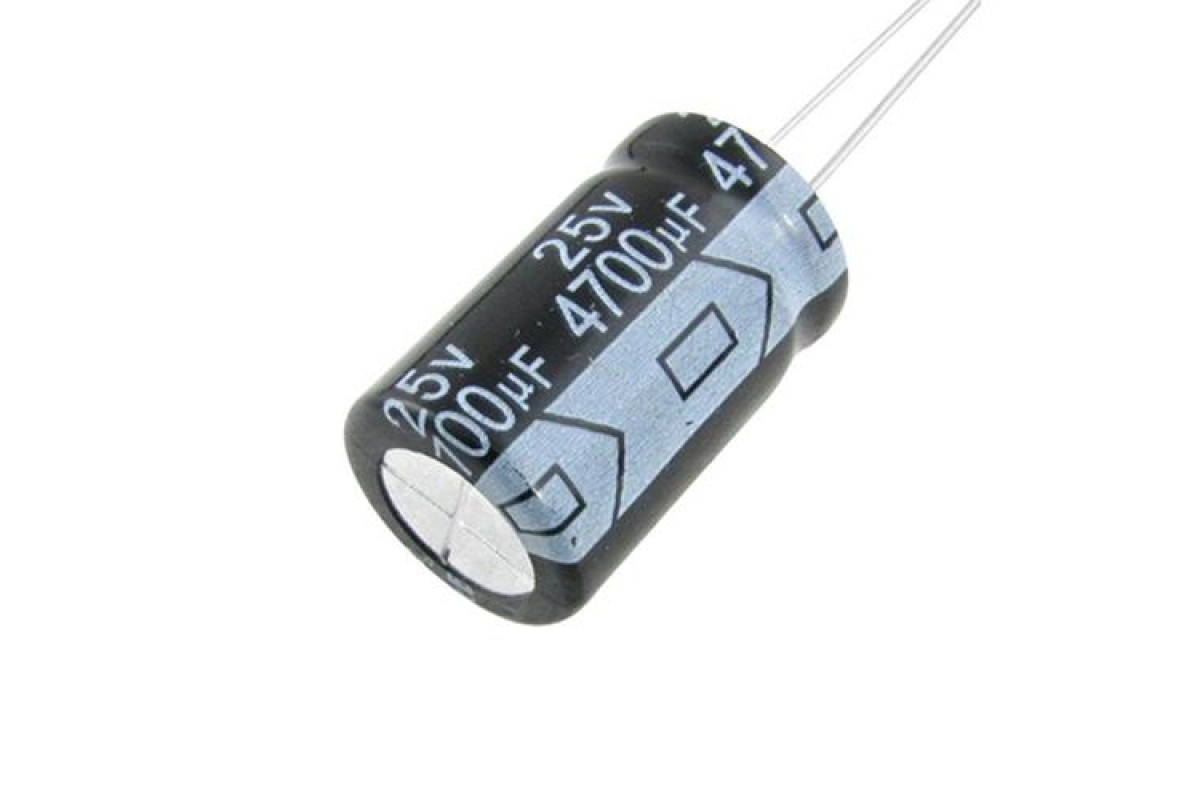10x Конденсатор електролітичний алюмінієвий 4700мкФ 25В 105С