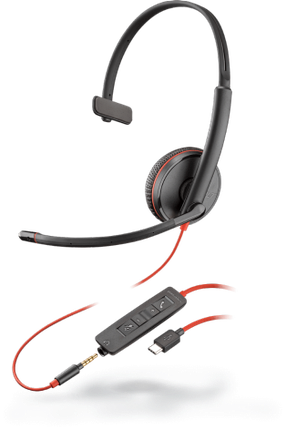 Гарнітура для кол-центру Plantronics BLACKWIRE C3215-C, фото 1
