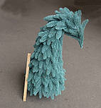 Гілка ялилася лита 5-ка блакитна 32 см, фото 4