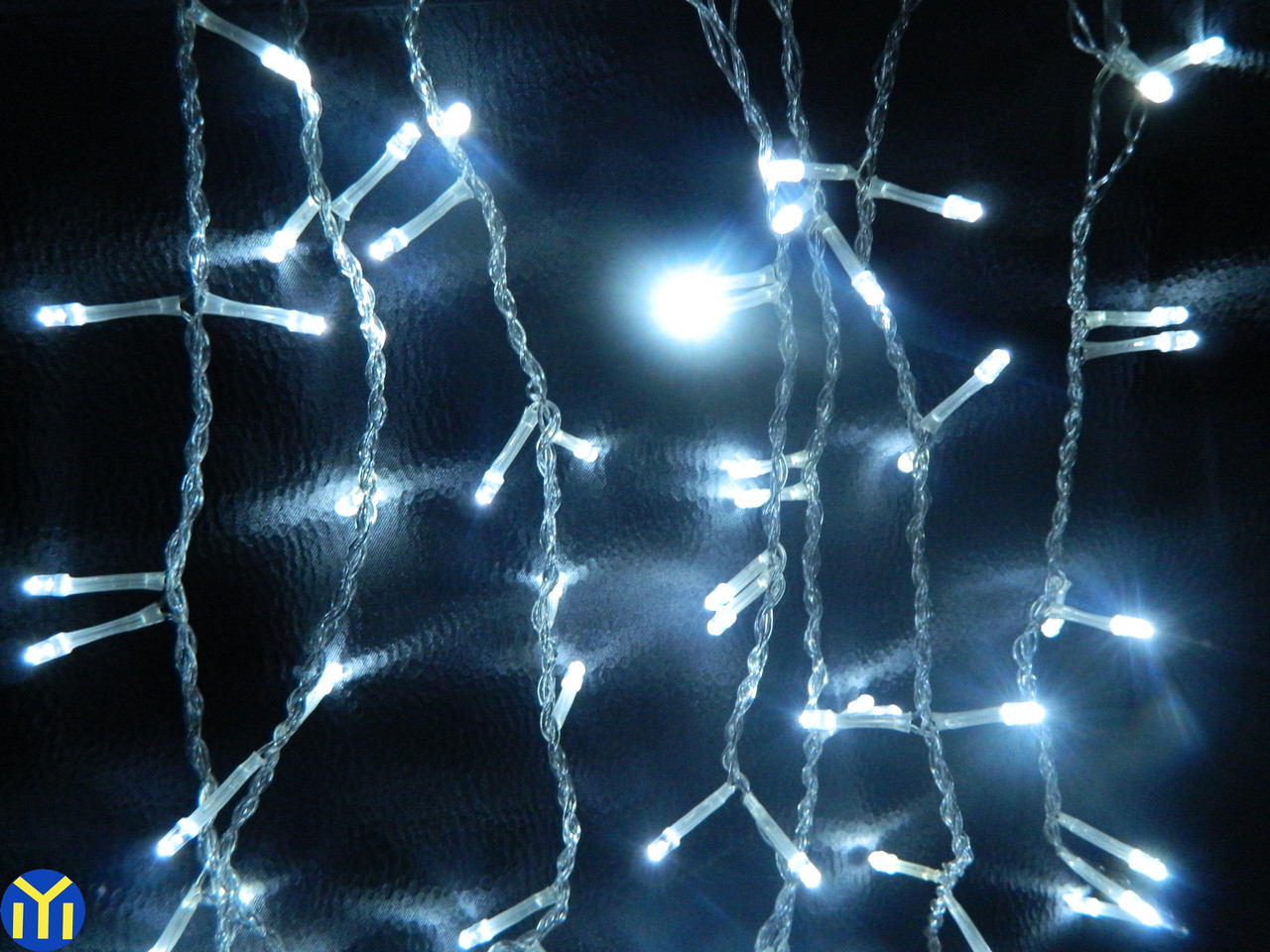Світлодіодна гірлянда Штора Біла, 144LED, 1.5*1.2 м.
