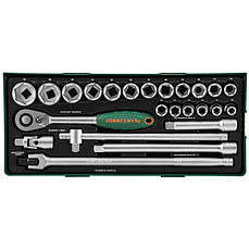 Набір інструменту JONNESWAY S04H4524SP 1/2" (24 предмета)