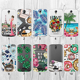 Силіконовий чохол із малюнком для Doogee X6 / X6 Pro (new collection)