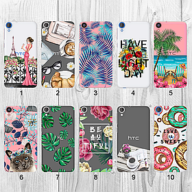 Силіконовий чохол із малюнком для HTC Desire 820 (new collection)
