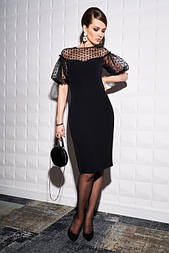 Плаття жіноче чорне Noche Mio RUMBA 1.067