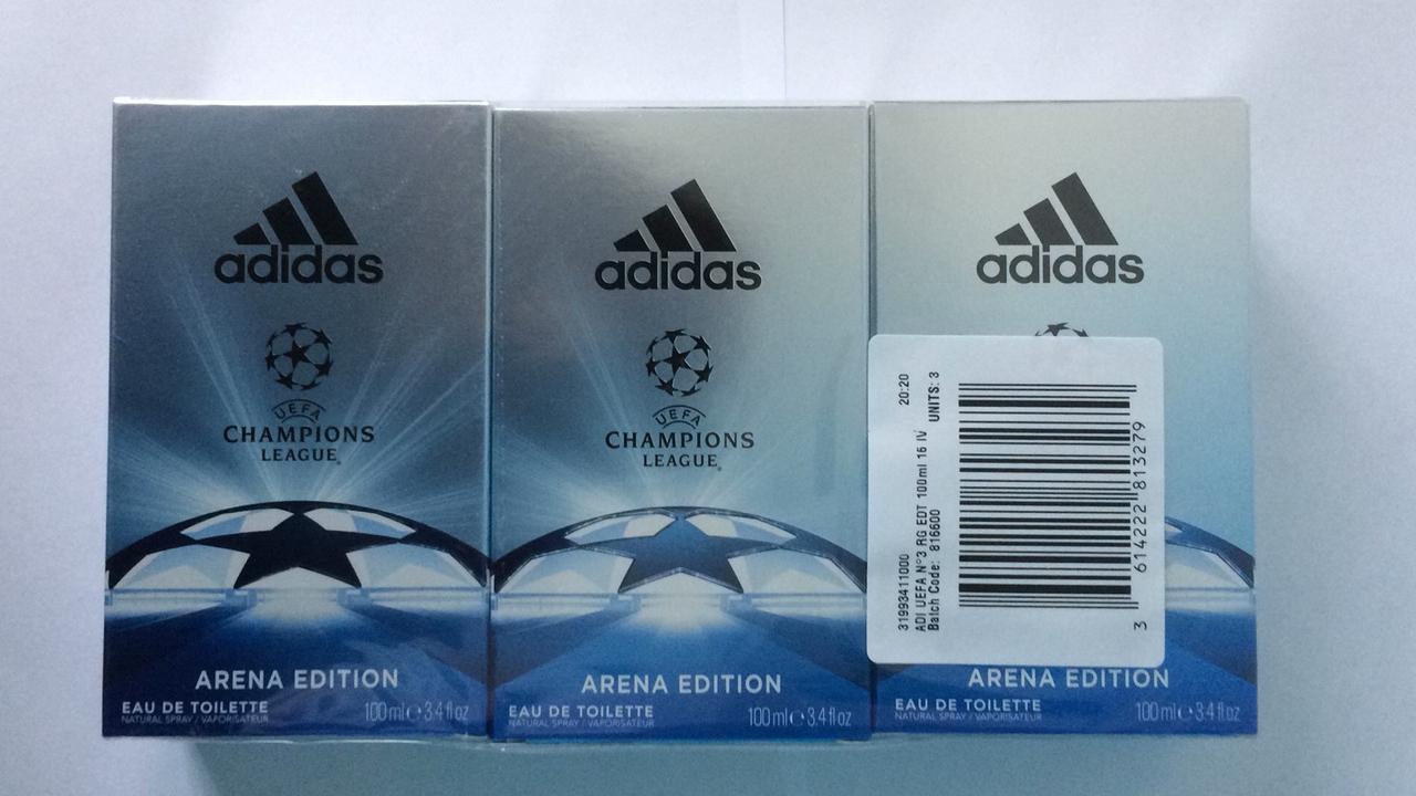 Туалетная вода Adidas UEFA Champions League Star Edition ( Лига Чемпионов ), Адидас стар эдишен 100ml - фото 1 - id-p306603601