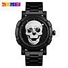 Оригінальний годинник Skmei Skull 9178 Black Gold, фото 8