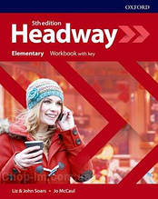 New Headway 5th Edition Elementary Workbook with key / зошит