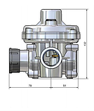 Регулятор тиску газу EKB-10/G73 Словаччина (аналог РДГС-10) кутовий, фото 3