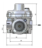 Регулятор тиску газу EKB-10/G73 Словаччина (аналог РДГС-10) кутовий, фото 4