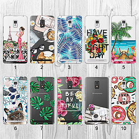 Силіконовий чохол із малюнком для Lenovo A3860 (new collection)