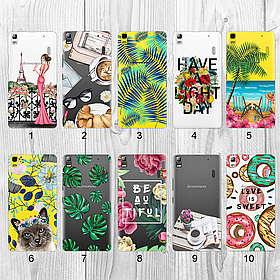 Силіконовий чохол із малюнком для Lenovo A7000 (new collection)