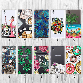 Силіконовий чохол із малюнком для Lenovo P70 (new collection)