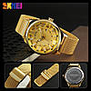Годинник чоловічий наручний Skmei 9166 Gold gold оригінал, фото 5