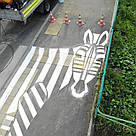 Біла АК-501М фарба для розмітки доріг, розмітки для паркування, фото 6