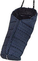 Конверт в коляску Polar footmuff navy Dots Emmaljunga