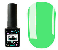 Гель-лак Kira Nails (Кира Наилс) 6 ml, 024 салатовый