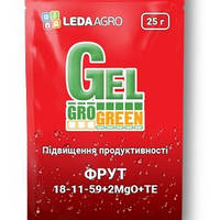 Гель-добриво Фрут (18-11-59+2MgO+TE), 25 гр., ТМ "Леда-Агро"