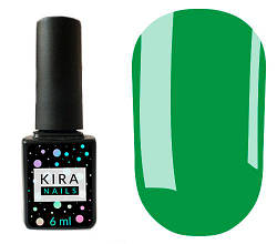 Гель-лак Kira Nails (Кіра Наілс) 6 ml, 028 зелений