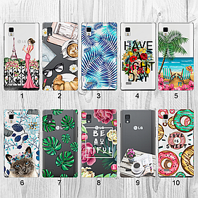 Силіконовий чохол з малюнком для LG p760 Optimus L9 (new collection)