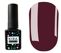 Гель лак Kira Nails (Кира Наилс) 6 ml, 030 фиолетово-сливовый