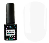 Гель-лак Kira Nails (Кира Наилс) 6 ml, 036 белый