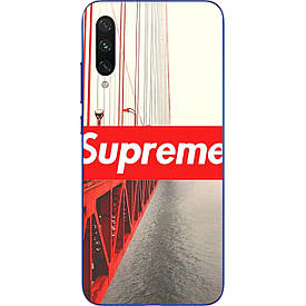 Бампер силіконовий чохол для Xiaomi Mi A3 з картинкою Міст Supreme