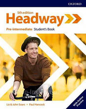 Підручник New Headway 5th Edition Pre-Intermediate student's Book with Online Practice