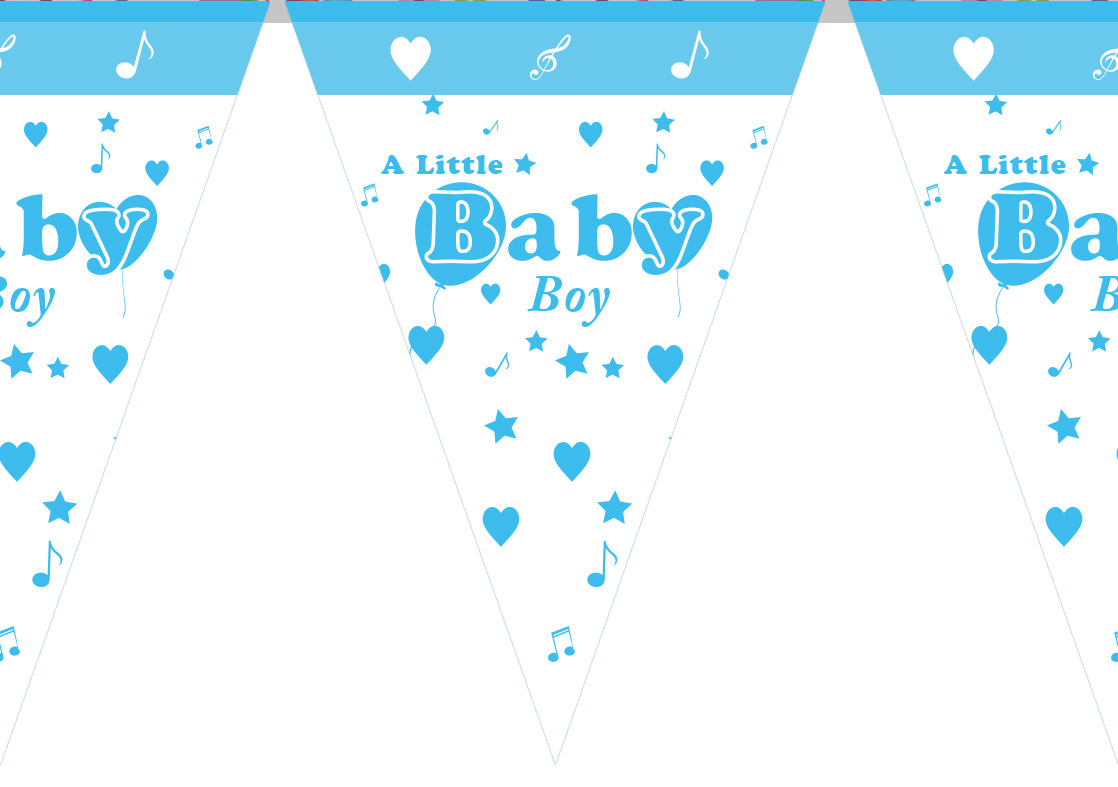 Гірлянди паперові "Baby Boy"