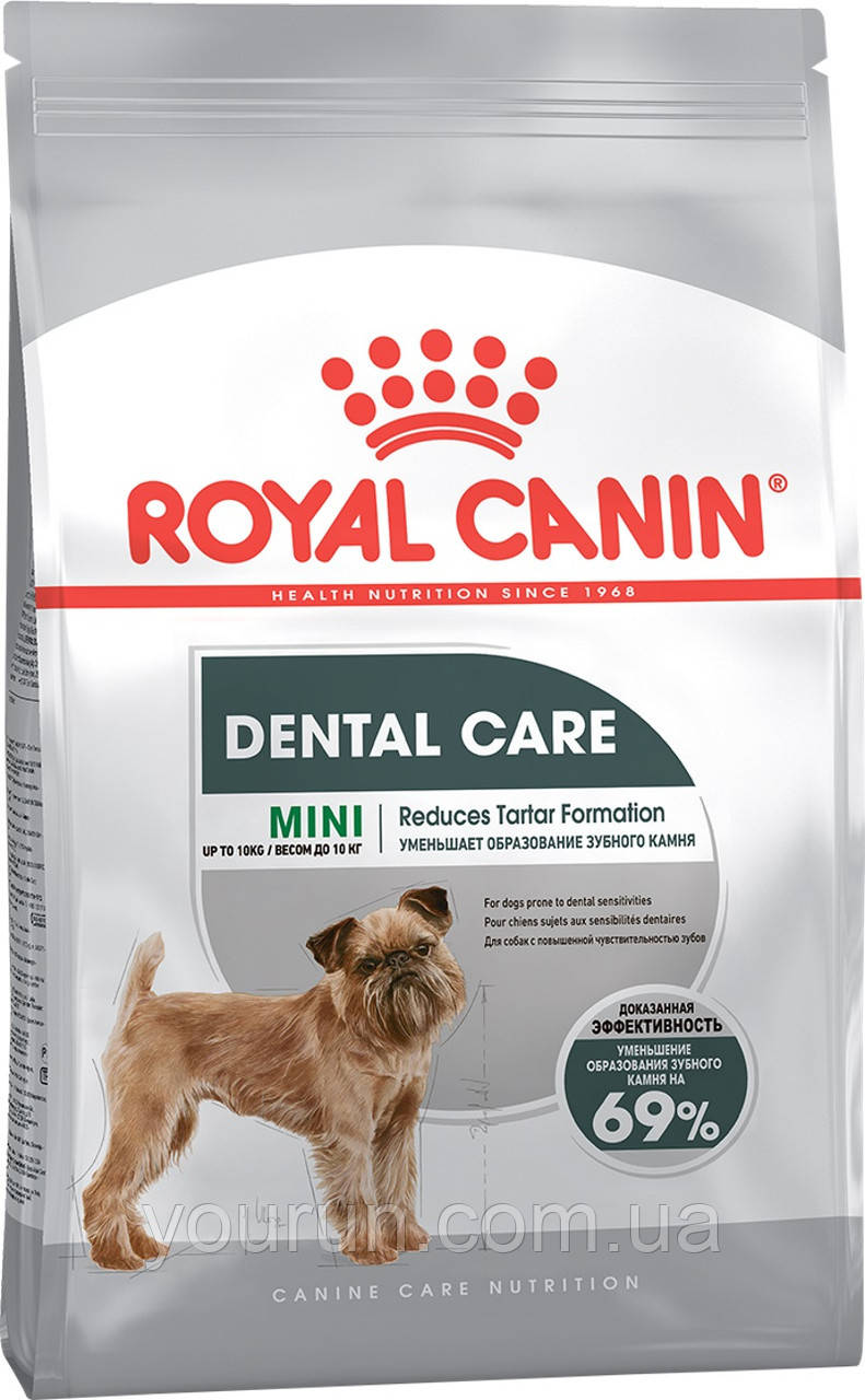 Royal Canin (Роял Канін) Mini Dental Care - корм для собак із підвищеною чутливістю зубів 3 кг