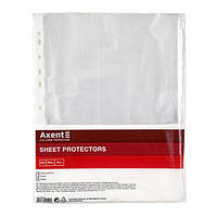 Файли А4+ Axent 40мкм фактура глянець 100шт