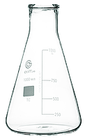 Колба коническая EximLab КН-2-50-34 с делениями, 50 мл