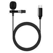 Мікрофон петличний із роз'ємом Type-C Alitek Chip для телефона, комп'ютера, фото 2
