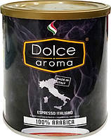 Молотый кофе Dolce Aroma 100% arabica (банка) 250 гр