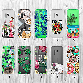 Силіконовий чохол із малюнком для Nokia 215 (new collection)