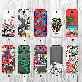 Силіконовий чохол із малюнком для Nokia 225 (2014) (new collection)