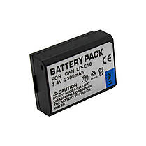 Акумуляторна батарея Alitek для Canon LP-E10, 2300 mAh, фото 3