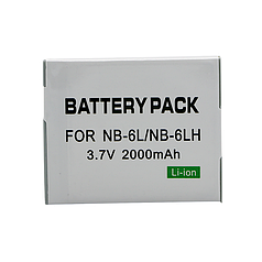 Акумулятор Alitek для Canon NB-6L (NB-6LH), 2000 mAh