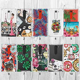 Силіконовий чохол із малюнком для Nokia Asha 502 (new collection)