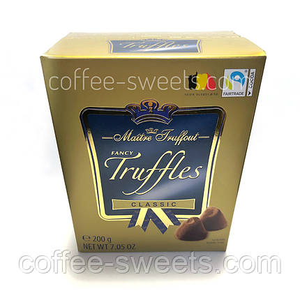 Цукерки трюфелі Maitre Truffout Truffles Classic 200g, фото 2