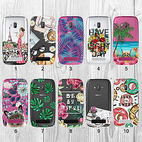 Силіконовий чохол із малюнком для Nokia Lumia 610 (new collection)