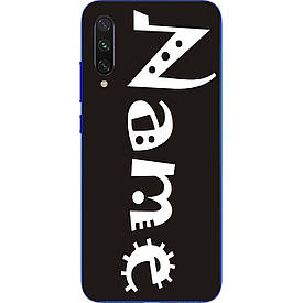 Іменний чохол бампер з прізвищем для Xiaomi Mi A3 Lite друк на чохлі