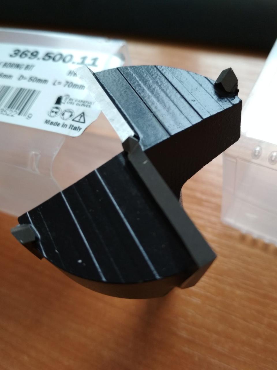 Свердло форстнера для свердлильно - присадочного верстата праве CMT D50 mm (369.500.11)