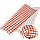 Пакувальний папір «Гамбургер» червона клітина 300х320 мм (1773), фото 2