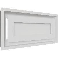 РЕШІТКА WIND БІЛА 22*45