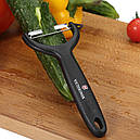 Ніж для чищення овочів Victorinox Tomato and Kiwi, чорний 7.6079, фото 5