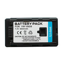 Акумуляторна батарея Alitek для Panasonic VW-VBG6, CGA-E/625, 6600 mAh, фото 4