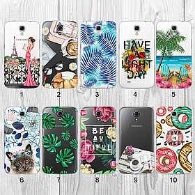 Силіконовий чохол з малюнком для Samsung Galaxy Mega 6.3 i9200 (new collection)